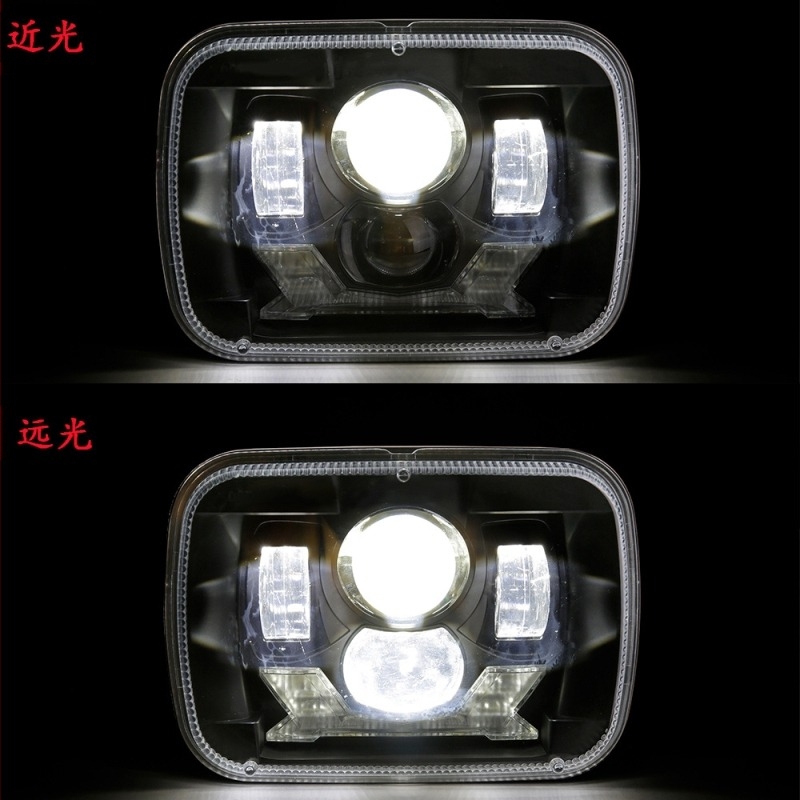 LED предни светлини за Wrangler Jeep – MS-5798, 78W, 12V, IP65, 3800/2400 lm
