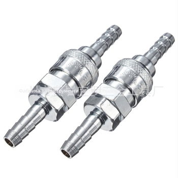 Пневматичен конектор, C-тип самозатягащ бърз конектор, 8 мм дюза, железен корпус, Wenxing