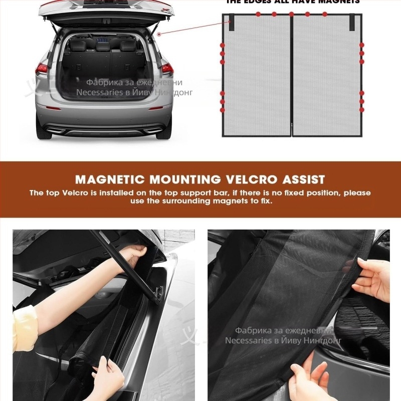 Мрежа за багажника на колата – прозрачна, висяща, 3D бързосъхнеща мрежа, SUV съвместима, Yiwu произход (Материал: 3D бързосъхнеща мрежа; За модели: SUV; Тип: прозрачен; Окачване: Висяща; Произход: Yiwu)