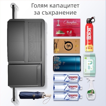 Кожена чанта за багажник на автомобил, подвесна чанта за съхранение, устойчива на натиск, универсална съвместимост