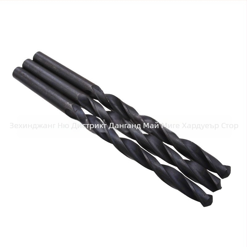 170 части комплект HSS нитридно обработени спирални свредла в метална кутия