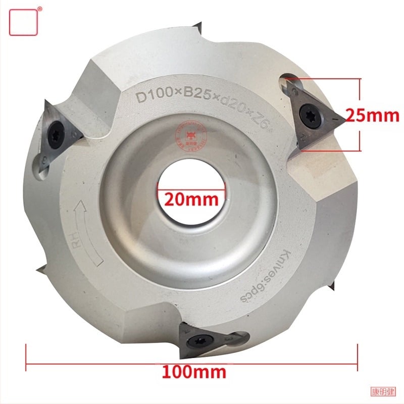 Алуминиева V-образна тракова фреза за дърво – слотова режеща шайба, мулти-ножова конструкция, подходяща за дърво, MDF и ламинирани плочи
