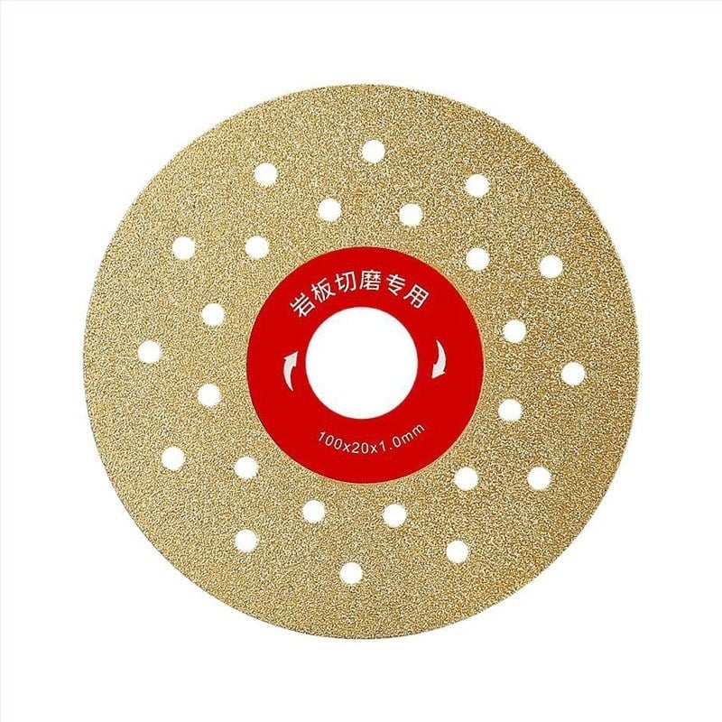 Диамантен диск за рязане на сланцови плочи, 45° кант за заобляне, плоско шлайфане, модел 012, гранули 500