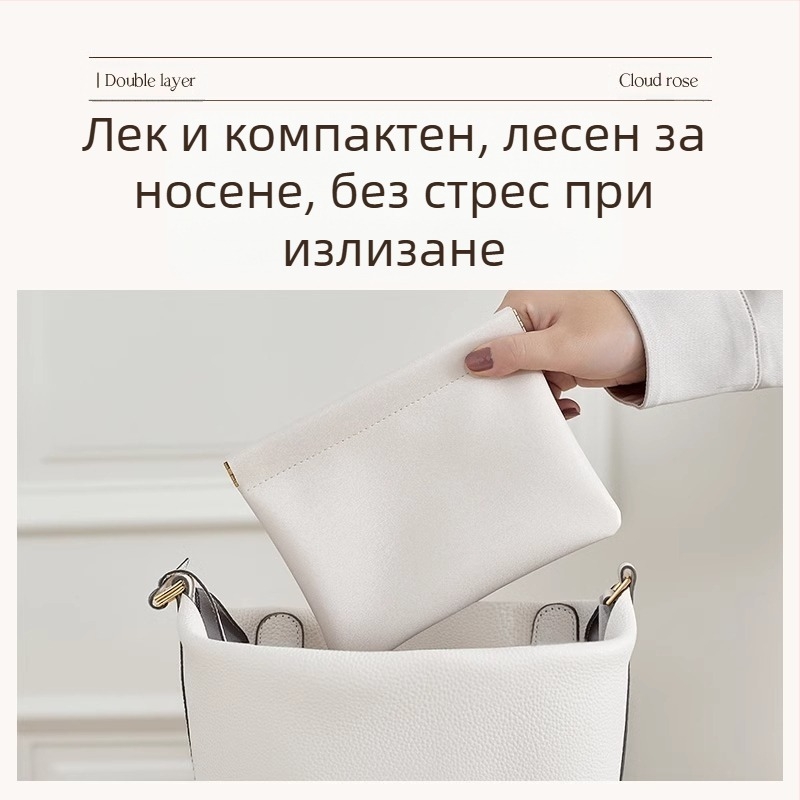 Калъф за кабели с автоматично затваряне, PU външен слой и фланелена подплата, водоустойчив органайзер за кабели, слушалки и зарядно