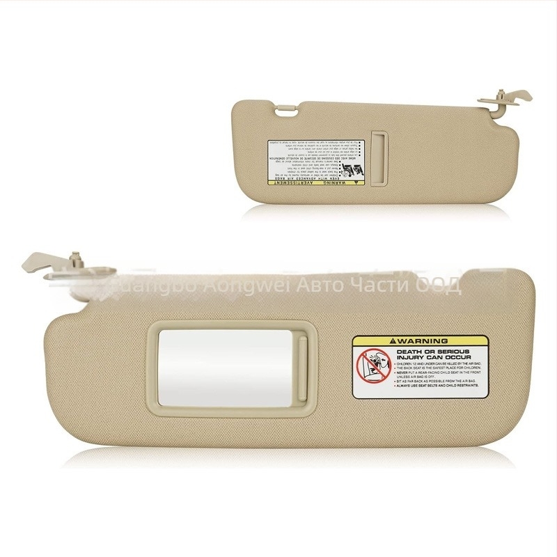 Angway PVC автомобилен слънцезащитен визьор за Hyundai Elantra 2011–2015, вградена инсталация, прост стил