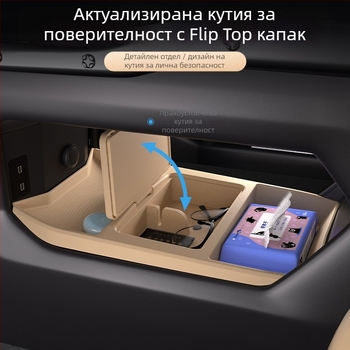 Долна кутия за централна конзола и кутия за подлакътник на врата за Jietu Traveler, интериорни аксесоари Shanhai T2