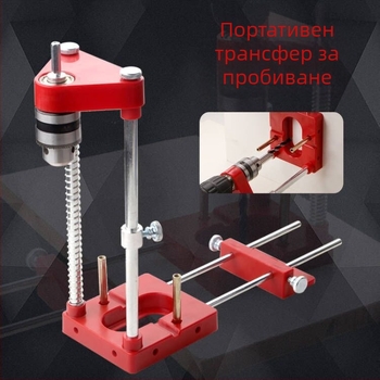 Портативен локатор за пробиване Woodpeckers – прецизен дърводелски локатор, метална и инженерна пластмасова конструкция, за домашна поддръжка