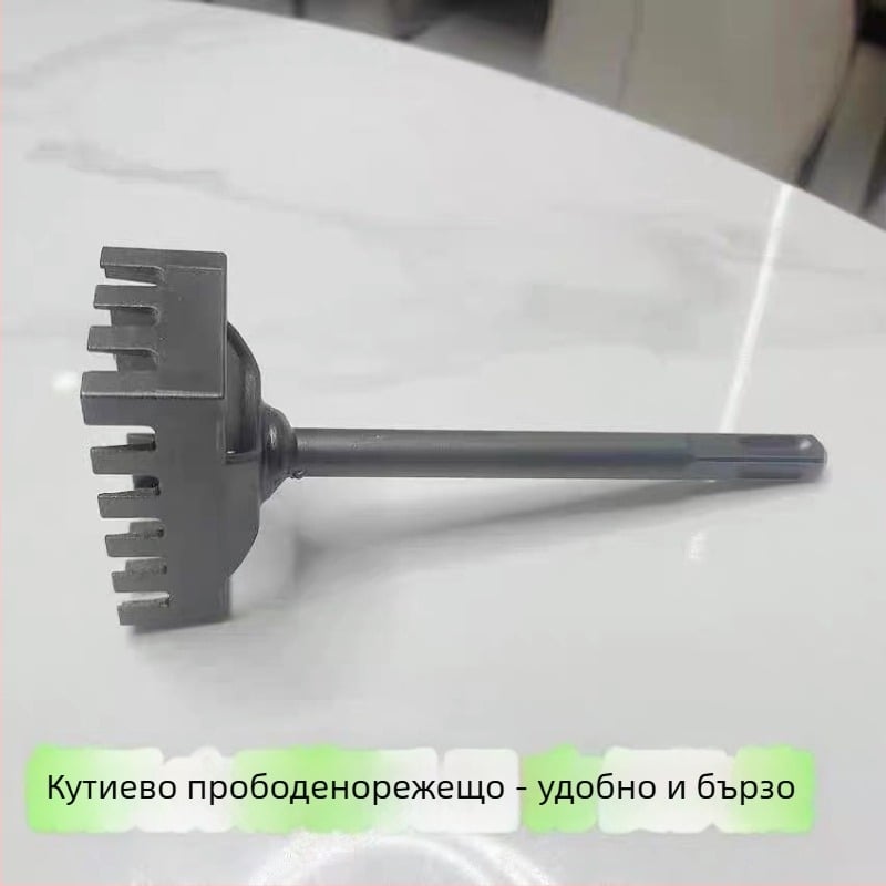 Електрически инструмент за пробиване на дупки с остър връх и дръжка от стомана 40