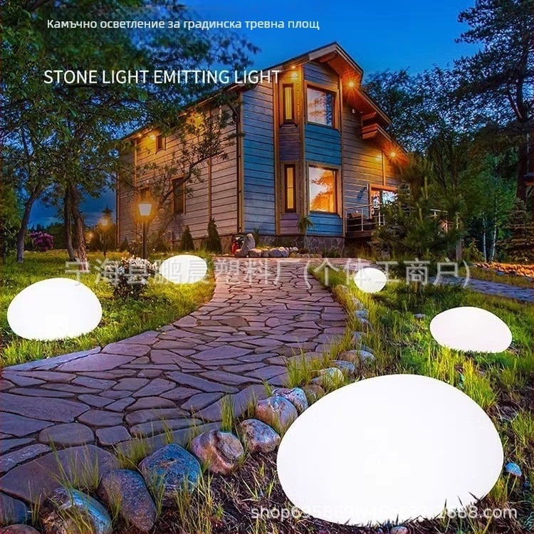 Соларни камъчета светлини за външни пространства — модел 001, стъкло, 6–12 часа непрекъснато осветление