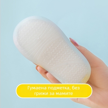 Обувки за бебета и малки деца, летни мрежести обувки с велкро закопчаване, леки и дишащи, нисък връх, за 12–36 месеца