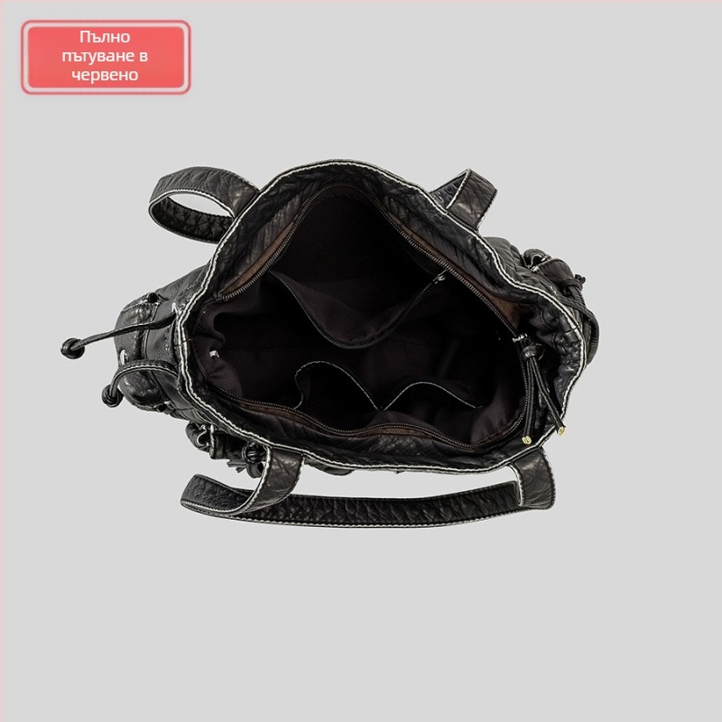 Подмишникова чанта PU, хоризонтална правоъгълна форма, лентово откриване, вътрешен джоб за телефон, с вътрешен слой