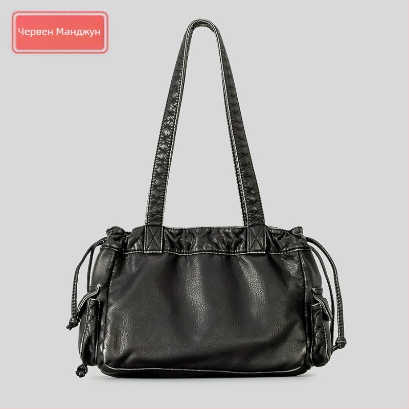 Подмишникова чанта PU, хоризонтална правоъгълна форма, лентово откриване, вътрешен джоб за телефон, с вътрешен слой