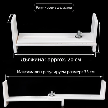 Инструмент за плетене на гривни с дървена рамка — фиксиран клип, възможност за персонализация, пуснат през лятото на 2024 г.