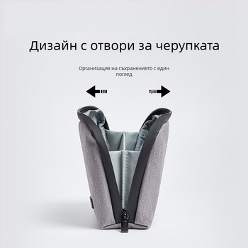 Чанта за пътуване за съхранение SN006 (стил ръчна чанта, Oxford+кожа, водоустойчива, голям капацитет)