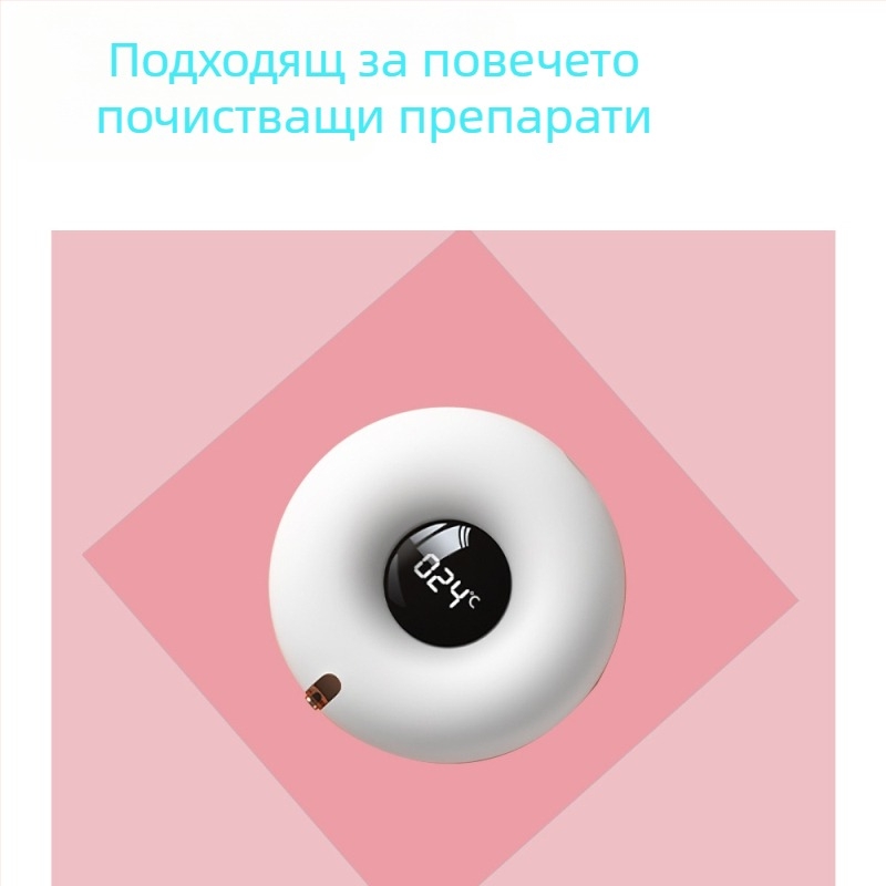 Диспенсър за сапун с инфрачервен сензор и пяна — пластмасов корпус, индукционен режим, IPX3, сензорно разстояние 10–30 мм