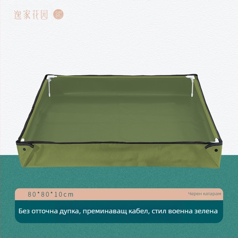 Портативен сгъваем пясъчник и воден басейн за деца с образователна космическа тематика — Oxford PVC