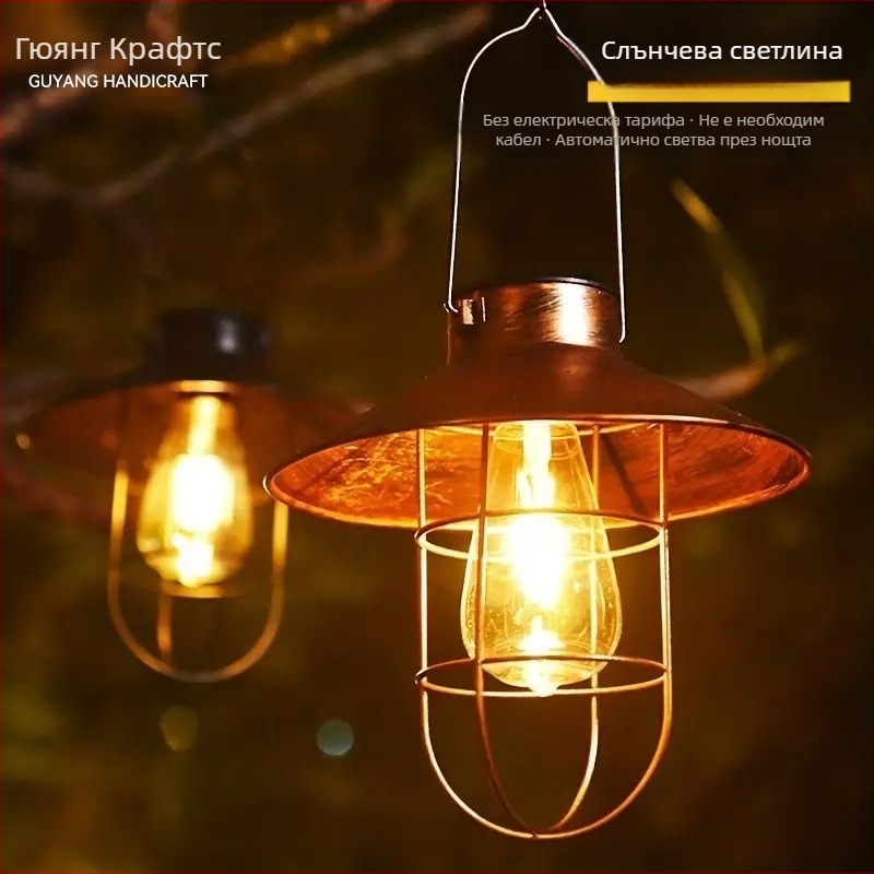 Соларна ландшафтна светлина TY-K108, железен корпус, LED, IP44