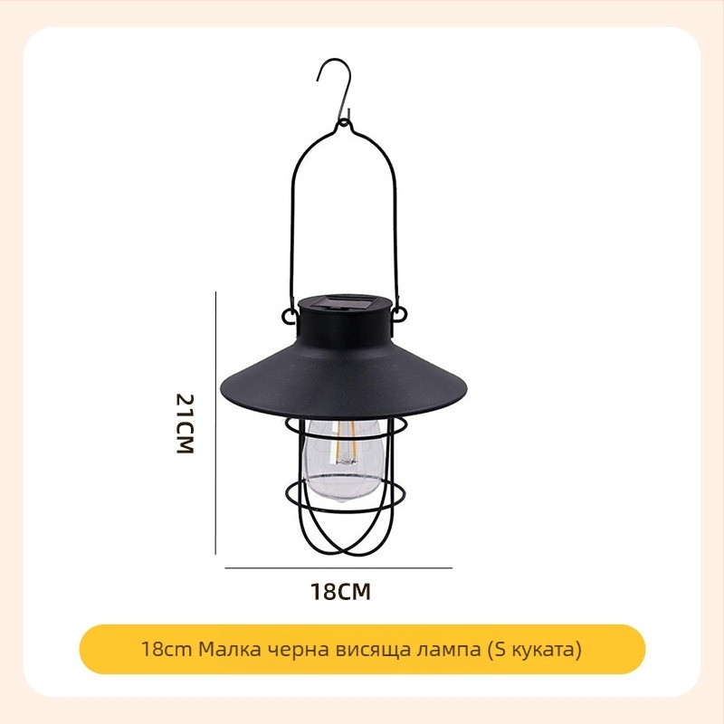 Соларна ландшафтна светлина TY-K108, железен корпус, LED, IP44