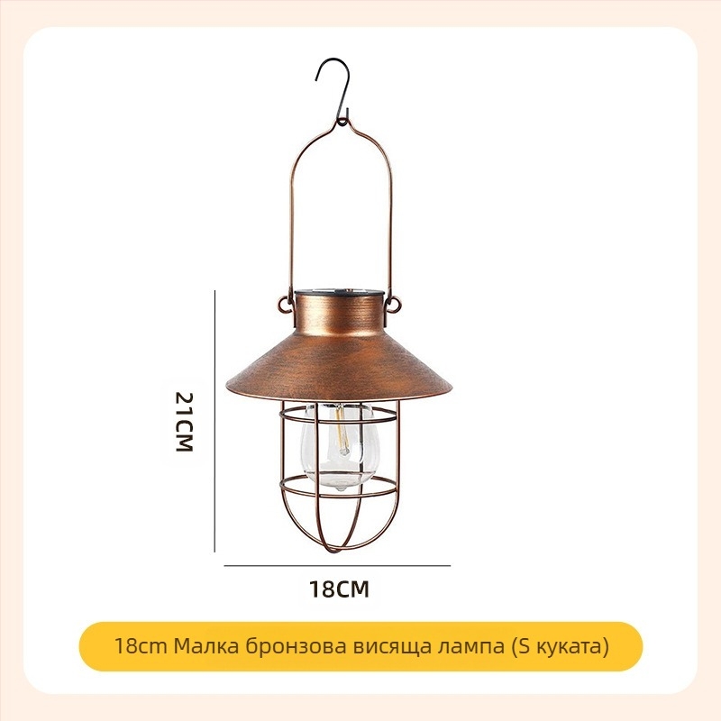 Соларна ландшафтна светлина TY-K108, железен корпус, LED, IP44