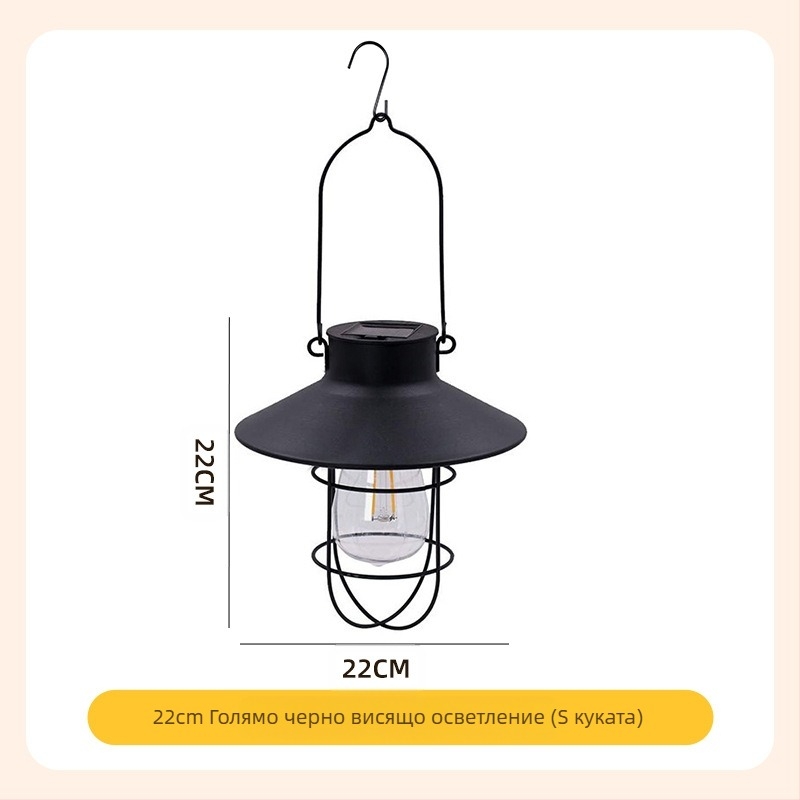 Соларна ландшафтна светлина TY-K108, железен корпус, LED, IP44