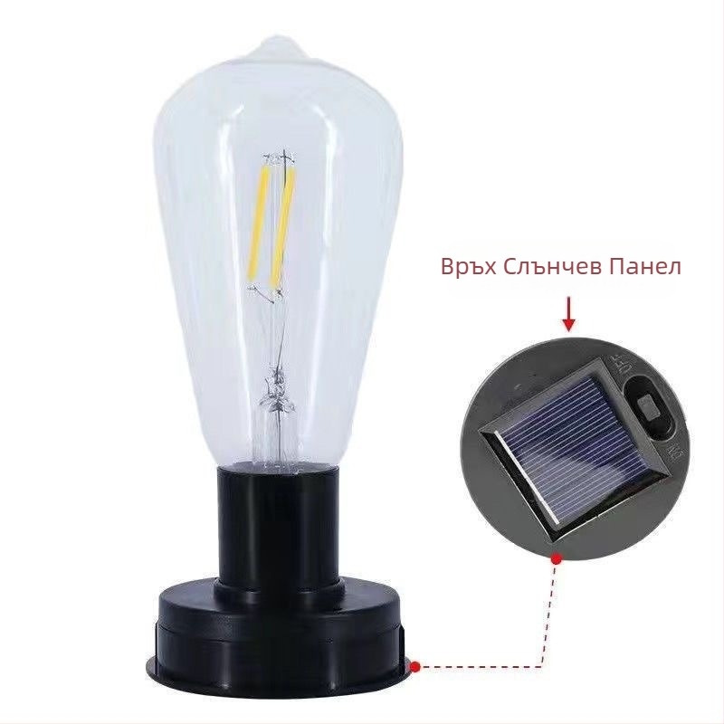 Соларна ландшафтна светлина TY-K108, железен корпус, LED, IP44