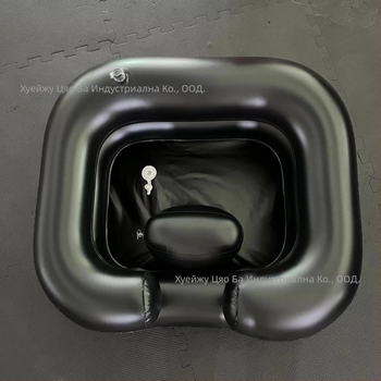 Qiao Ba PVC надуваема мивка за измиване на коса в леглото – преносима за бременни жени