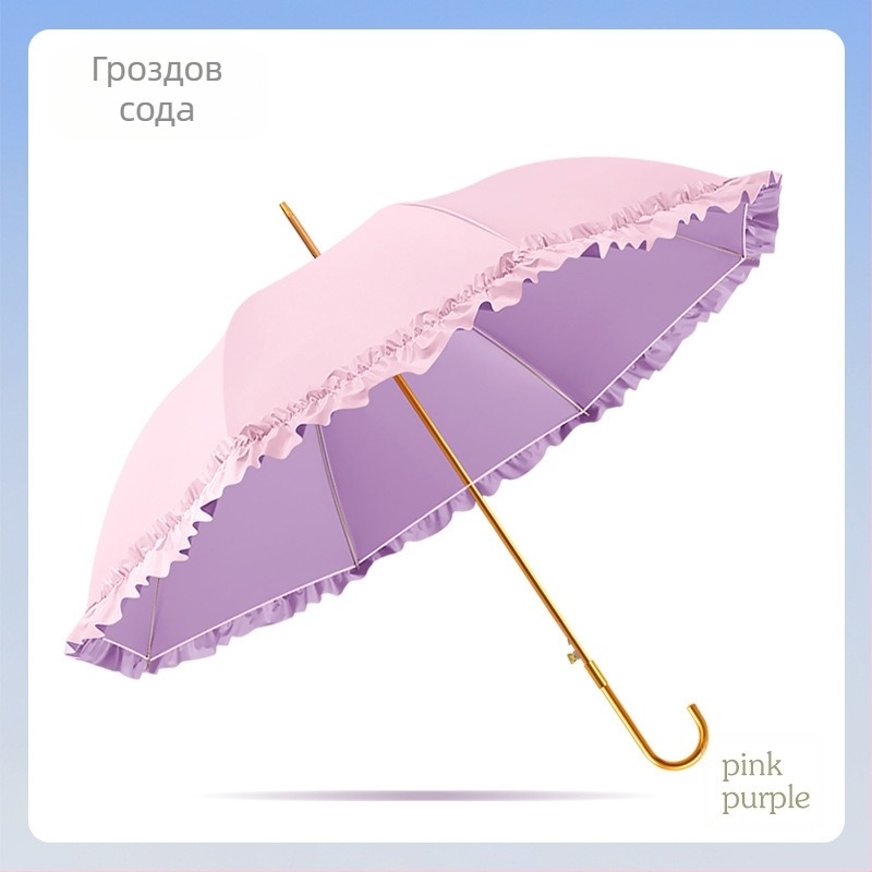 Сгъваем чадър с 8 ребра, UPF >50, плат 190T удароустойчив, стълб от алуминиева сплав, ребра от влакна