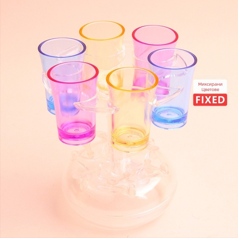 Уреди за вино PMMA, модерен минималистичен стил, комплект 1 бр., с лого