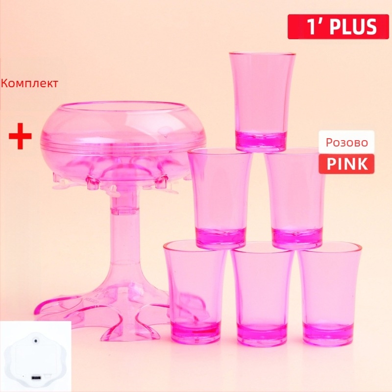 Уреди за вино PMMA, модерен минималистичен стил, комплект 1 бр., с лого