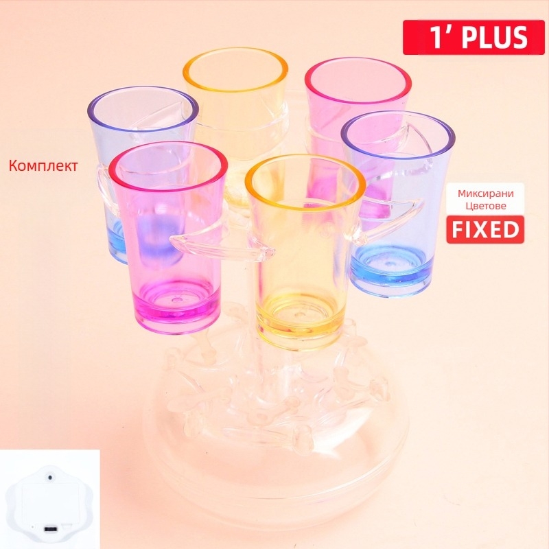 Уреди за вино PMMA, модерен минималистичен стил, комплект 1 бр., с лого