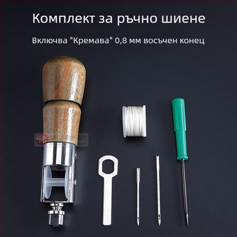 Комплект инструменти за ръчно шиене с игли, шило и пробивни инструменти (Категория: Пин; Бранд: Друг; Материал: Друг; Стил: Творчески)