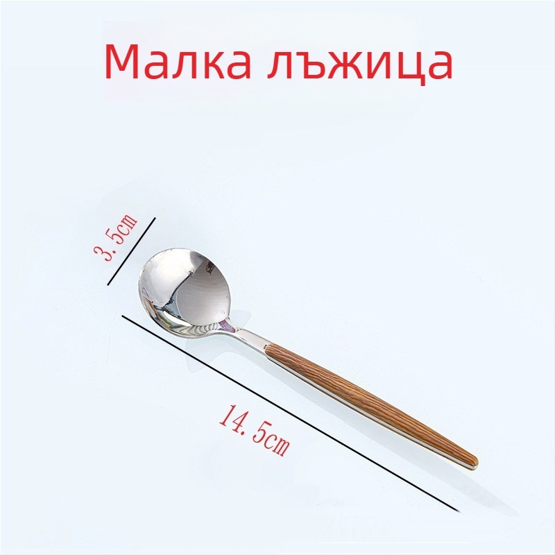 Стъклена чаша за напитки с дръжка и лъжичка, обем 350 мл, сода-лайм стъкло, печатано лого