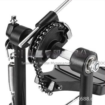 NS Алуминиев педал за барабанен комплект за бас барабан, единичен педал, аксесоар за барабани