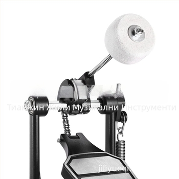 NS Алуминиев педал за барабанен комплект за бас барабан, единичен педал, аксесоар за барабани