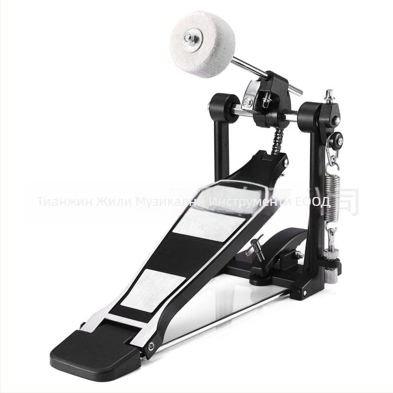 NS Алуминиев педал за барабанен комплект за бас барабан, единичен педал, аксесоар за барабани