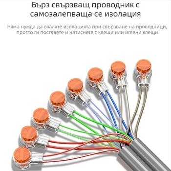 K2 терминален блок за телефонни и мрежови кабели, модел K2, приложение: мрежова комуникация, пакет около 100 броя