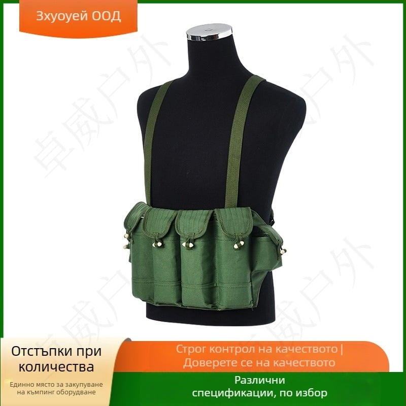 Тактическа жилетка с камуфлажен модел, памучно-смесена материя, унисекс, подходяща за планински туризъм, за всички сезони