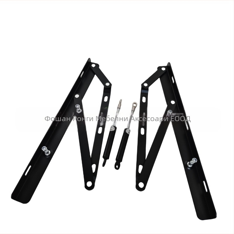 Пневматичен повдигащ прът за легло – стоманен, марка Fanyi, подходящ за татами легла, мултифункционално диван-легло, рамка за легло с повдигане, модерен минималистичен стил, боядисано покритие