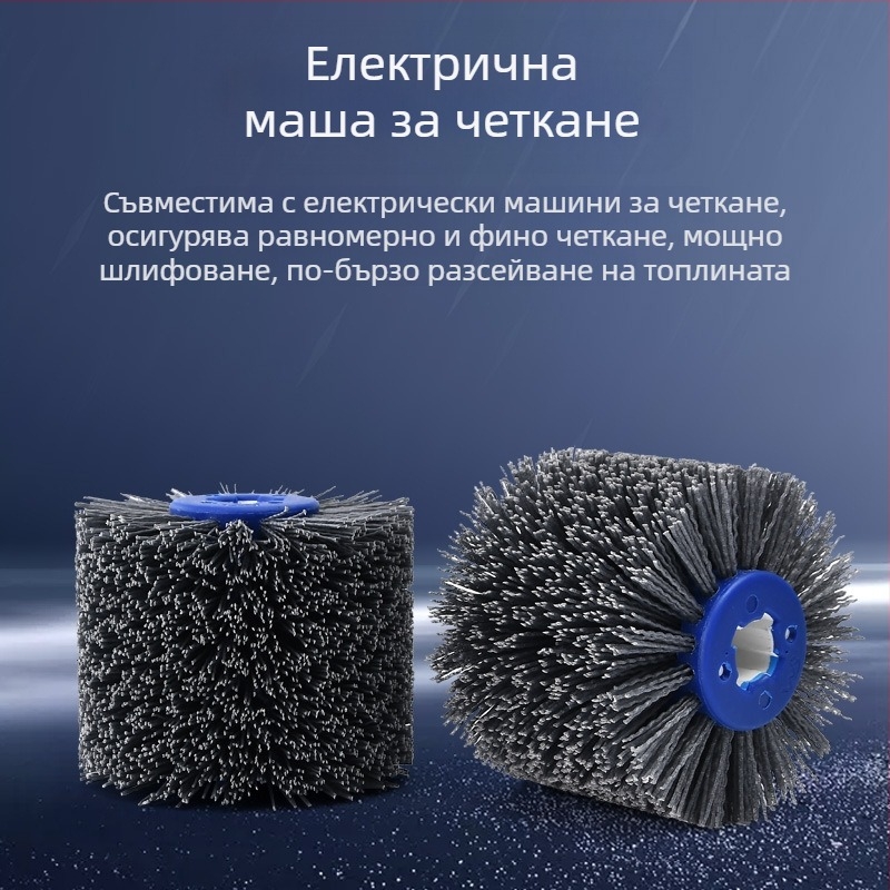 Колело за изтегляне на тел WELIBA – абразивна нейлонова тел, карбид силиций, средна твърдост