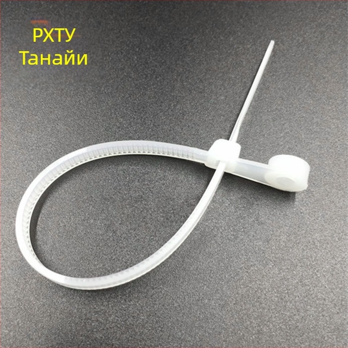 Самозатягаща се кабелна връзка, найлон 66, дърпателна сила 15-18 kg, обхват 3-32 mm, температура -20 до 80°C, рейтинг по пожароустойчивост 94V-2