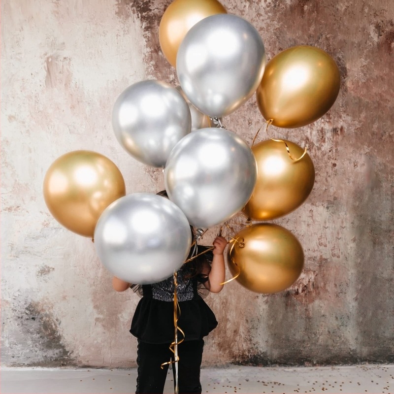 Balloon chain set — марка uabu, стил фестивал, пропс за оформление на площадка, подходящ за Коледа, Свети Валентин, Китайска Нова година