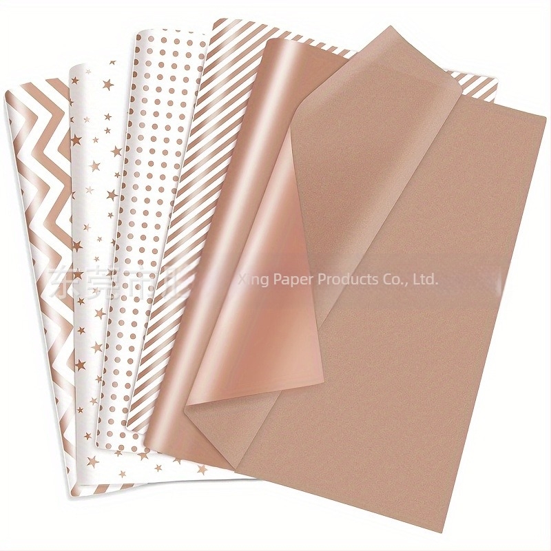 Хартия за опаковане на подаръци SX, тегло 17 g, опаковка: OPP торба, прозрачност 50, възможна персонализация на обработката