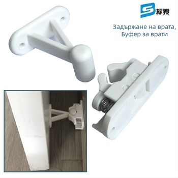 Bonso FC082 Т-тип усилена нейлонова щипка за врати и прозорци на RV