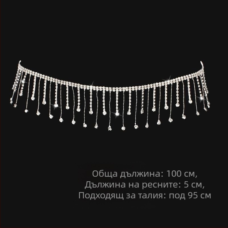 Метална талийна верига, унисекс, модерен стил OL, еднообиколено коланче, за младежи