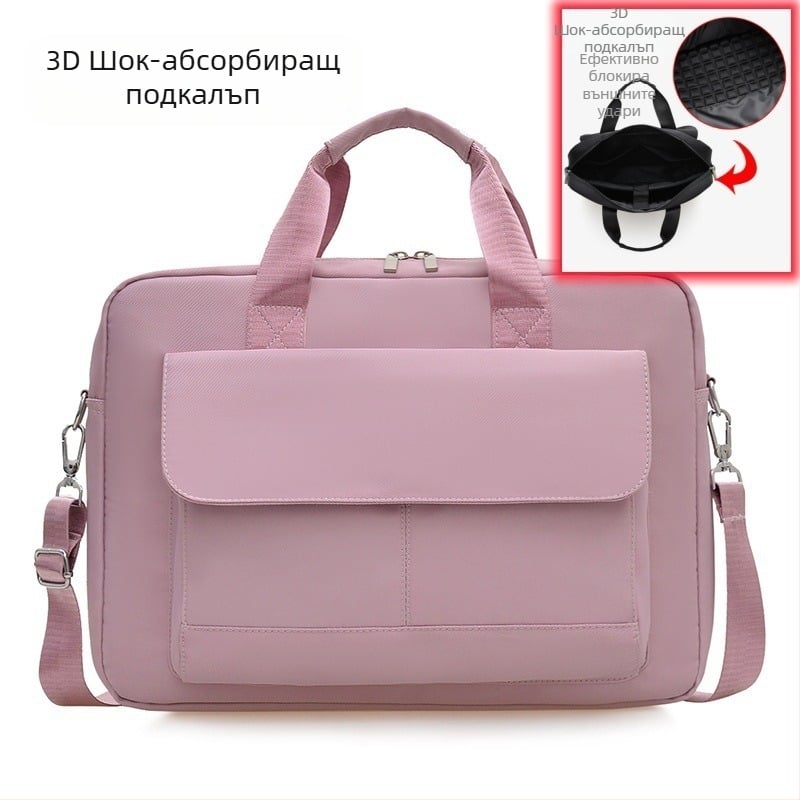 Чанта за лаптоп Apple с ударозащитна въздушна възглавница, водоустойчива и износоустойчива, от Oxford плат, унисекс