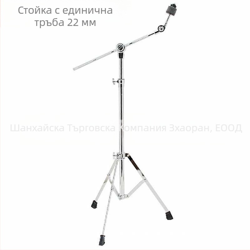 Скоба за барабанна рамка M-200, двупосочна — прав/наклонен монтаж, метална хромирана конструкция