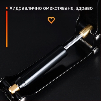 Villete външен ултратънък хидравличен буфер за капака на пиано – плавно повдигане и защита срещу удари