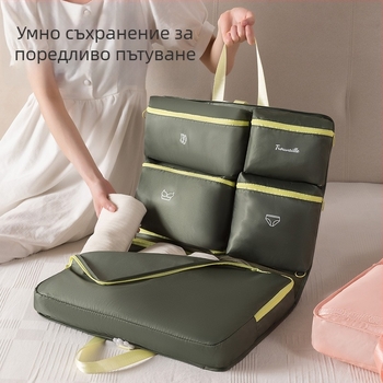 Чанта за тоалетни принадлежности Hook toiletry bag, кубообразна форма, 600D Oxford плат, мултифункционална, за пътуване