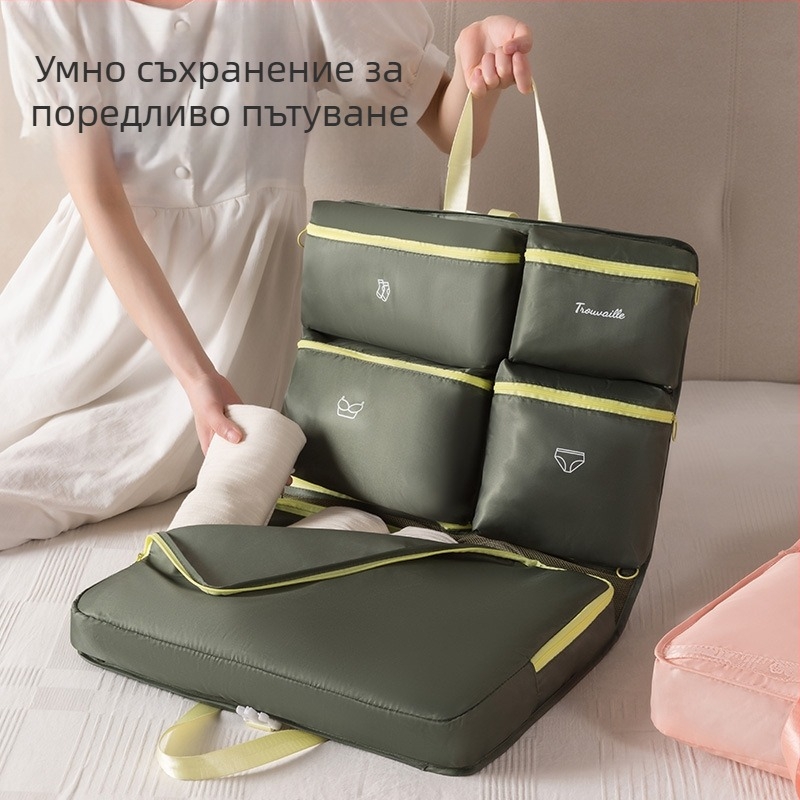 Чанта за тоалетни принадлежности Hook toiletry bag, кубообразна форма, 600D Oxford плат, мултифункционална, за пътуване