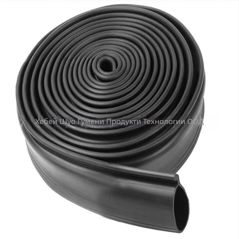 Mhd гумена клип-он лента за уплътнение на гаражни врати, за ролкови врати, прахоозащитна